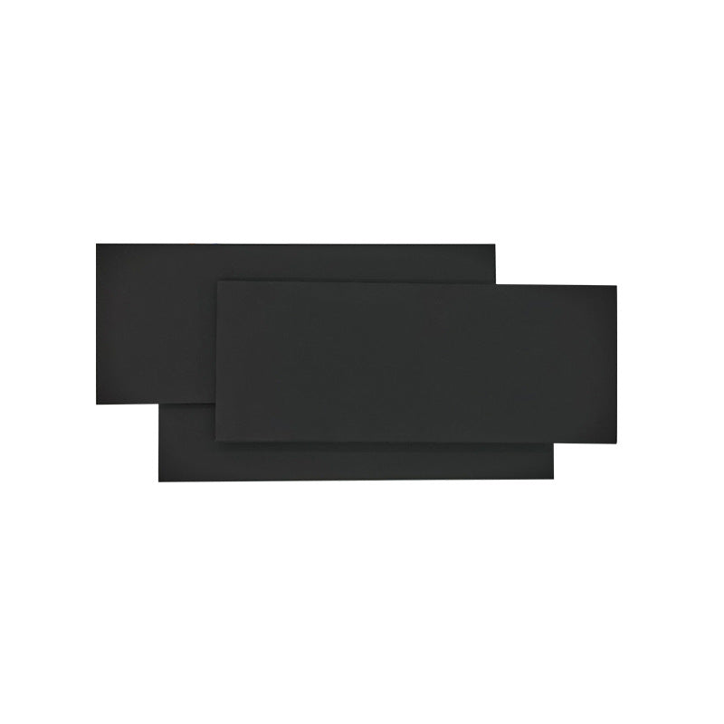 Applique murale LED acrylique — version noire